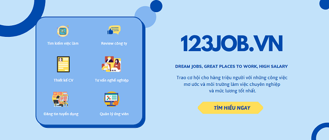 web tuyển dụng 124Job