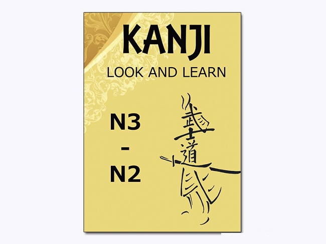 Sách Kanji Look and Learn N3 N2