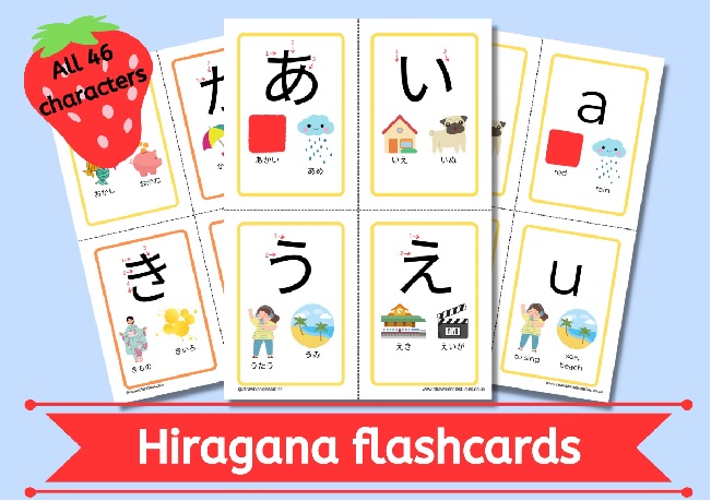 flashcard hiragana pdf