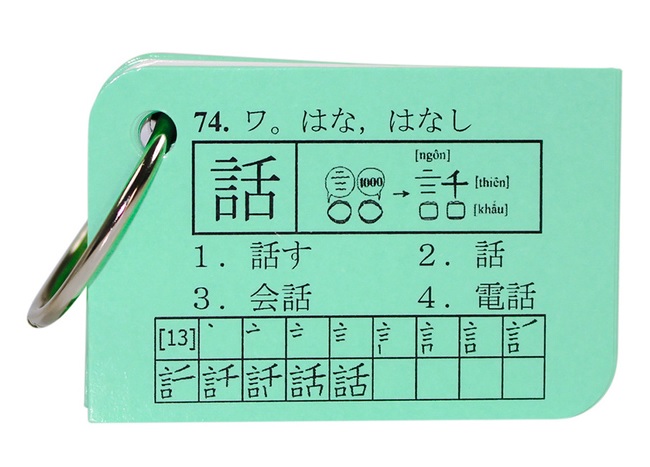 học flashcard kanji n2