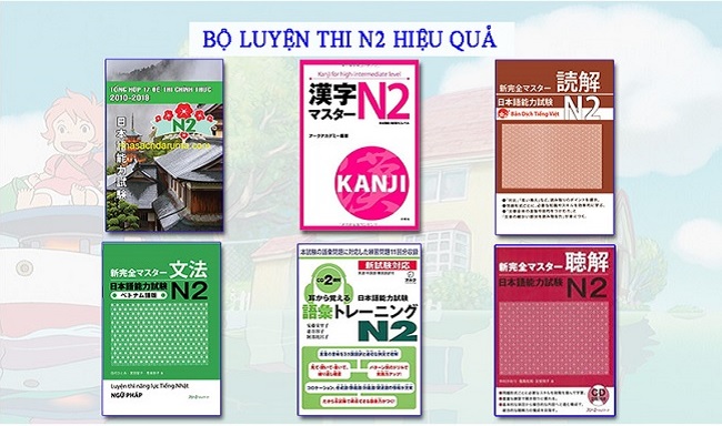 sách luyện thi tiếng Nhật N2